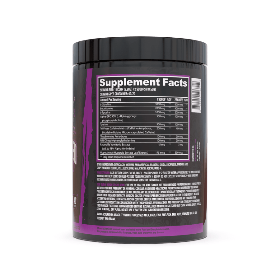 Wrecked Enraged | High Stim Pre Workout