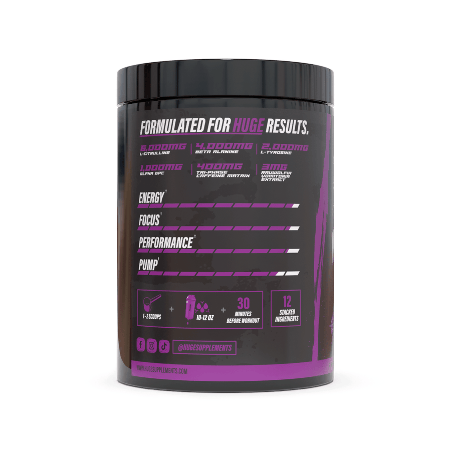 Wrecked Enraged | High Stim Pre Workout