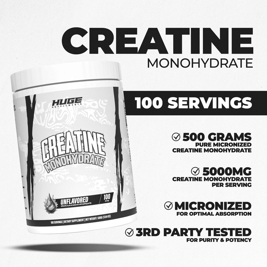 Micronized Creatine Monohydrate 100 Servings
