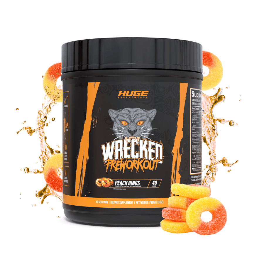 Wrecked pre-workout Peach Rings