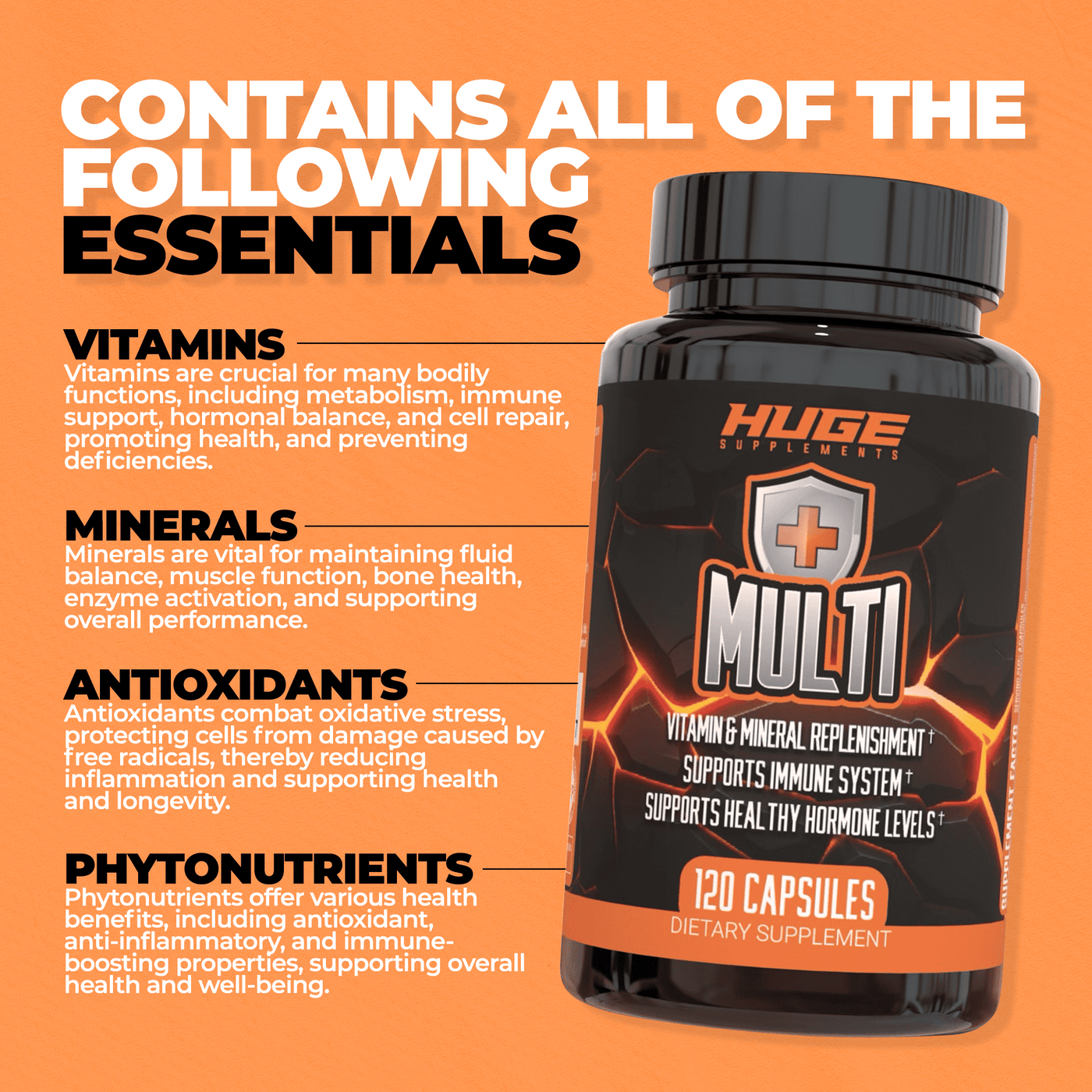 Contains all the essential vitamins