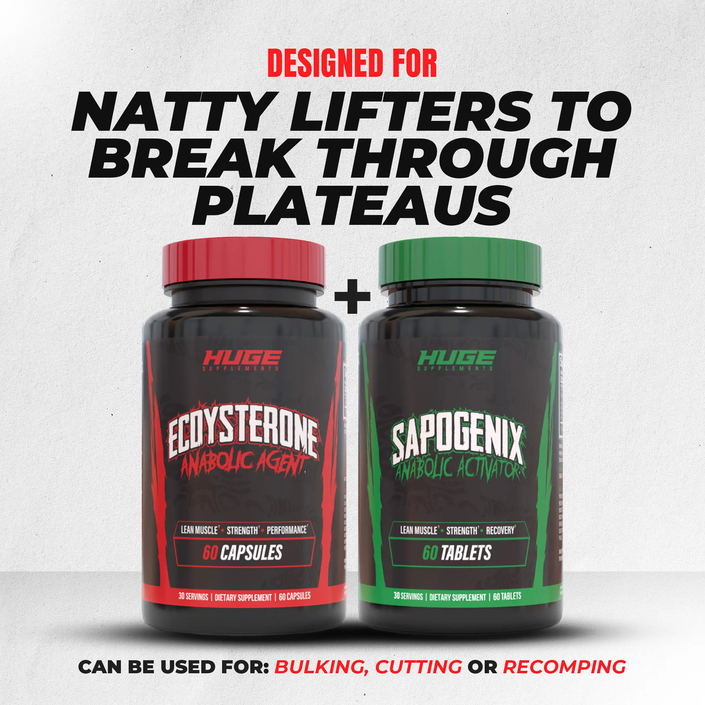 Advanced Anabolic Stack - Sapogenix & Ecdysterone Bundle