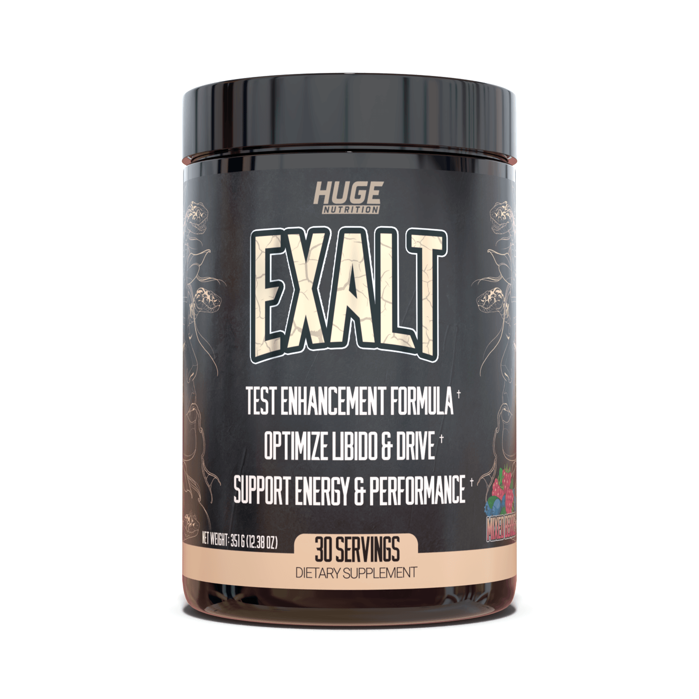 Exalt Label Exalt: Powdered & Stacked T Support Formula