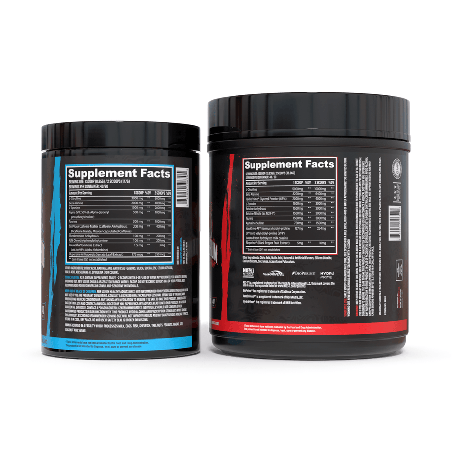 Extreme Energy Stack | Pre Workout Bundle