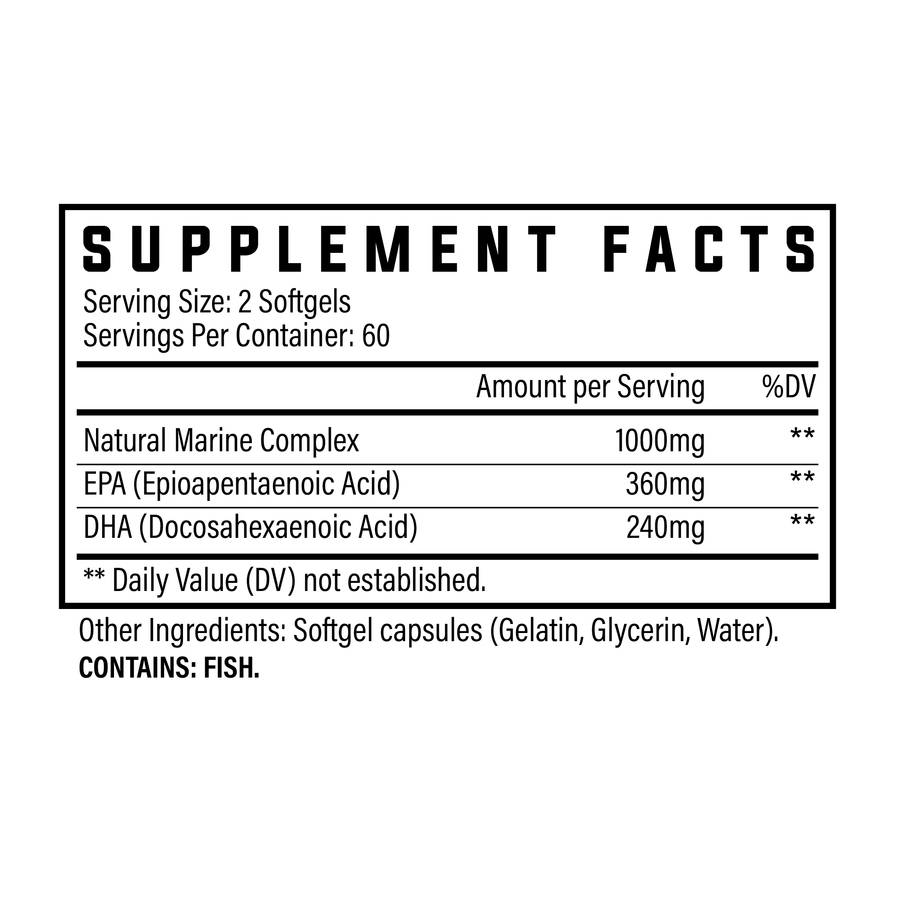 Fish Oil Supplement Facts