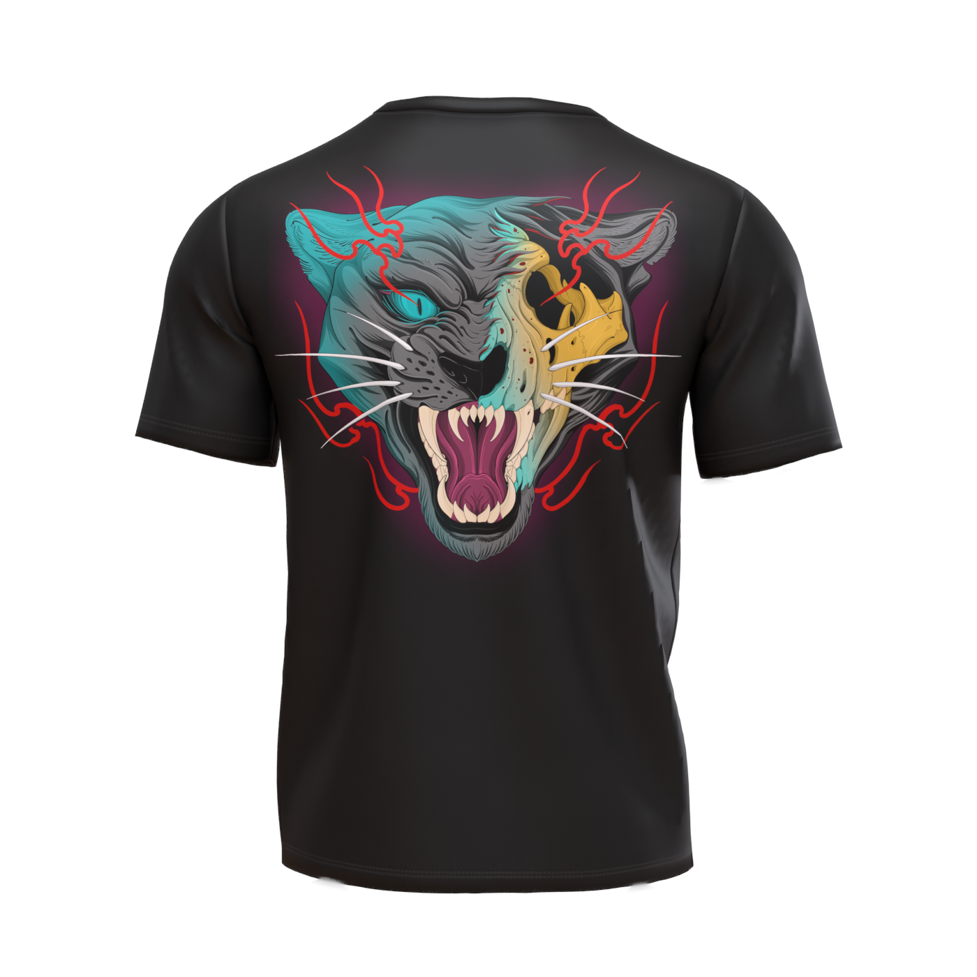 HUGE Enraged Panther Tee