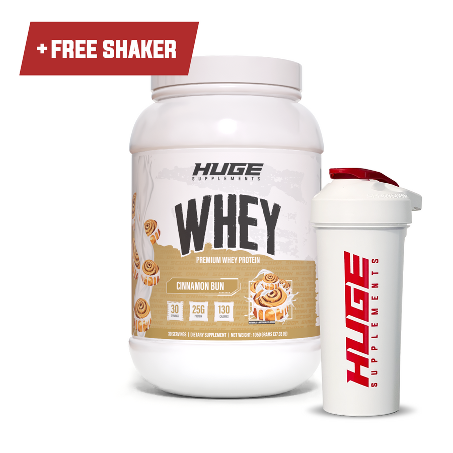 Huge Whey Cinnamon Bun