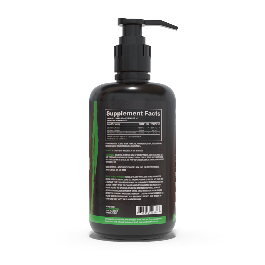 Liquid L-Carnitine Sour Watermelon Supplement facts