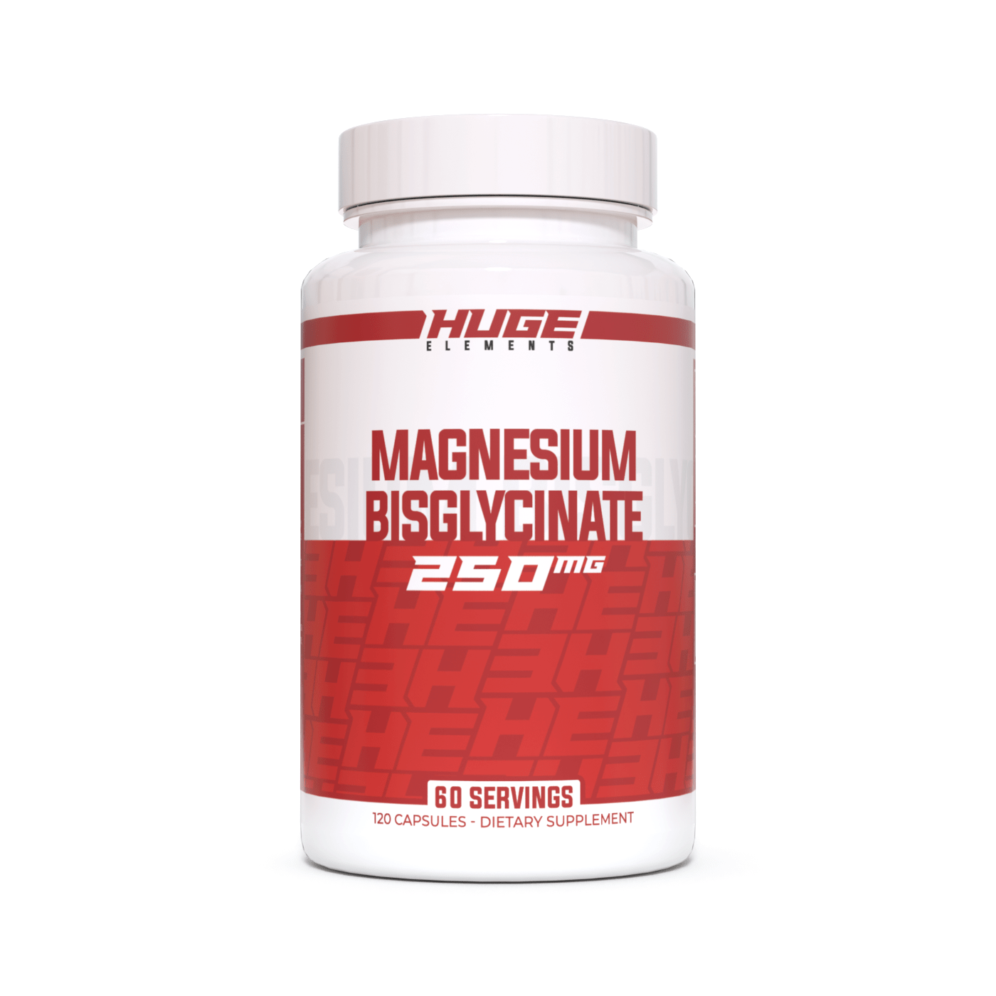 Magnesium Bisglycinate - 250mg (60 Servings)