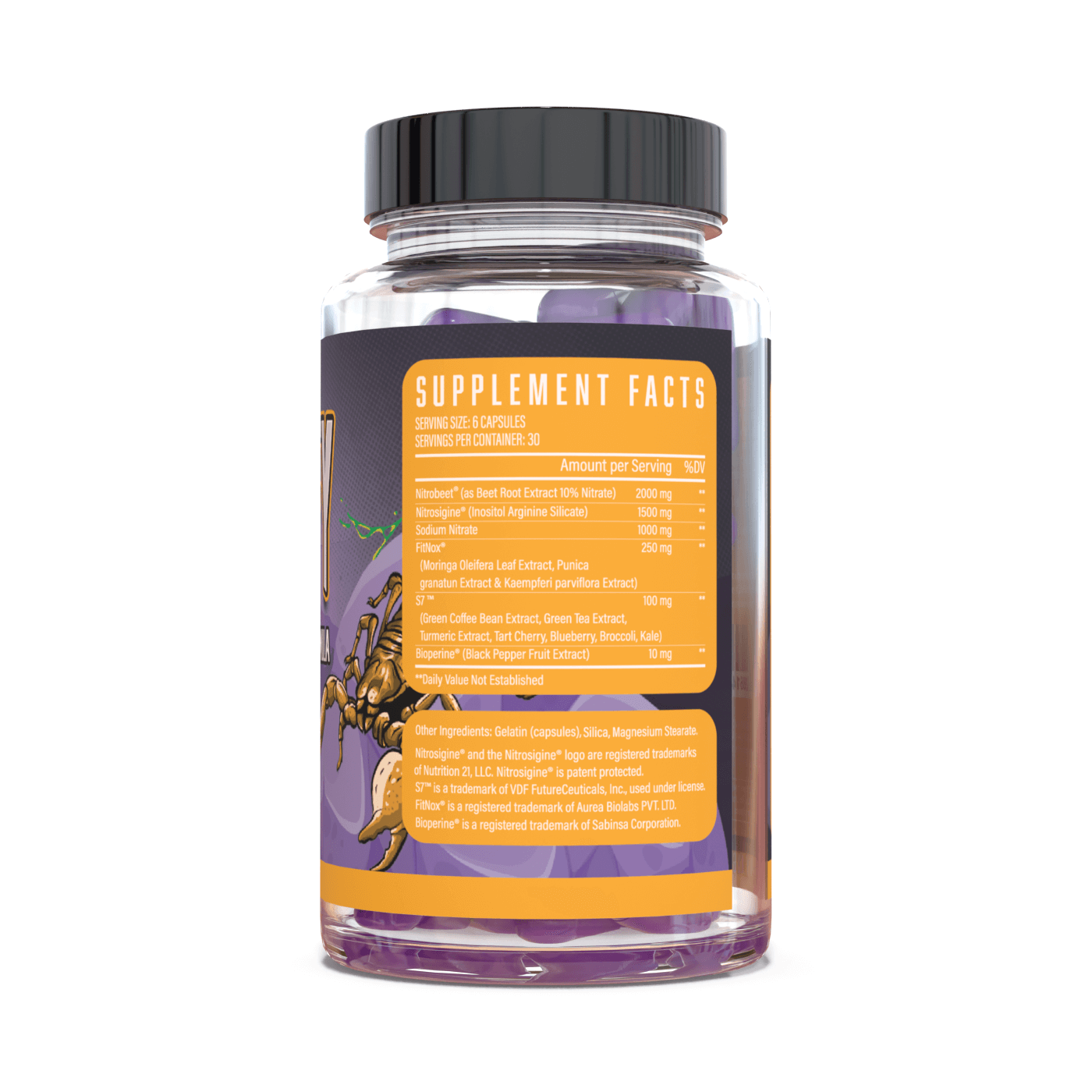 Magnify: Science Backed Pump Pills (180 Capsules) - Huge Supplements