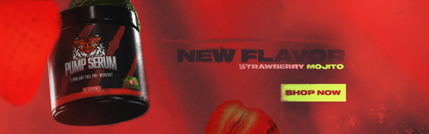 New Pump Serum Flavor Strawberry Mojito Flavor