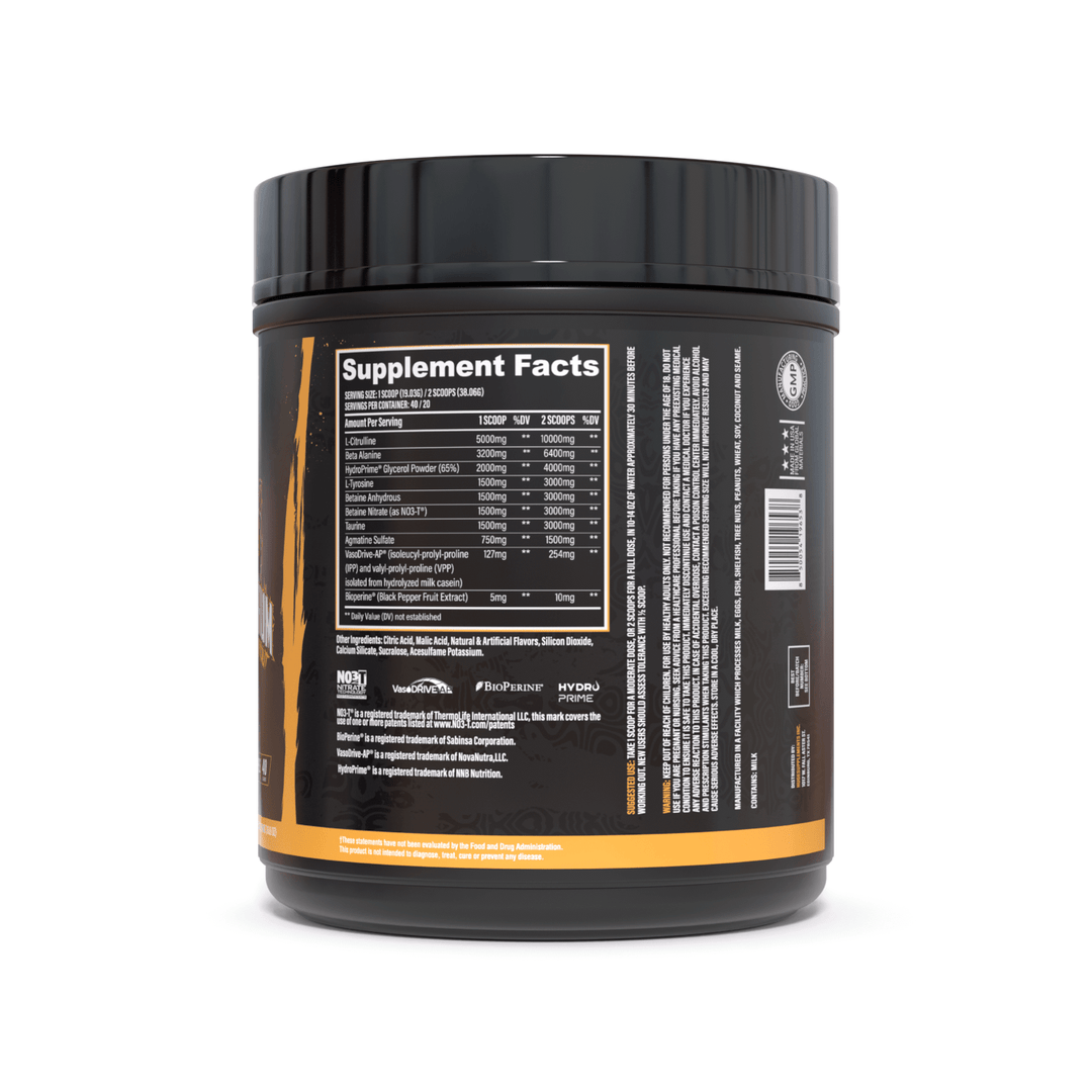 Pump Serum Stim Free Pre Workout (100% Caffeine Free)