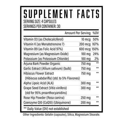 Supplement Facts Vital