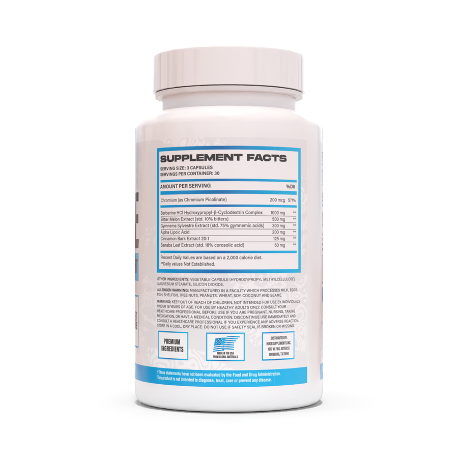 Utilize | Glucose Disposal Agent ingredient label 6