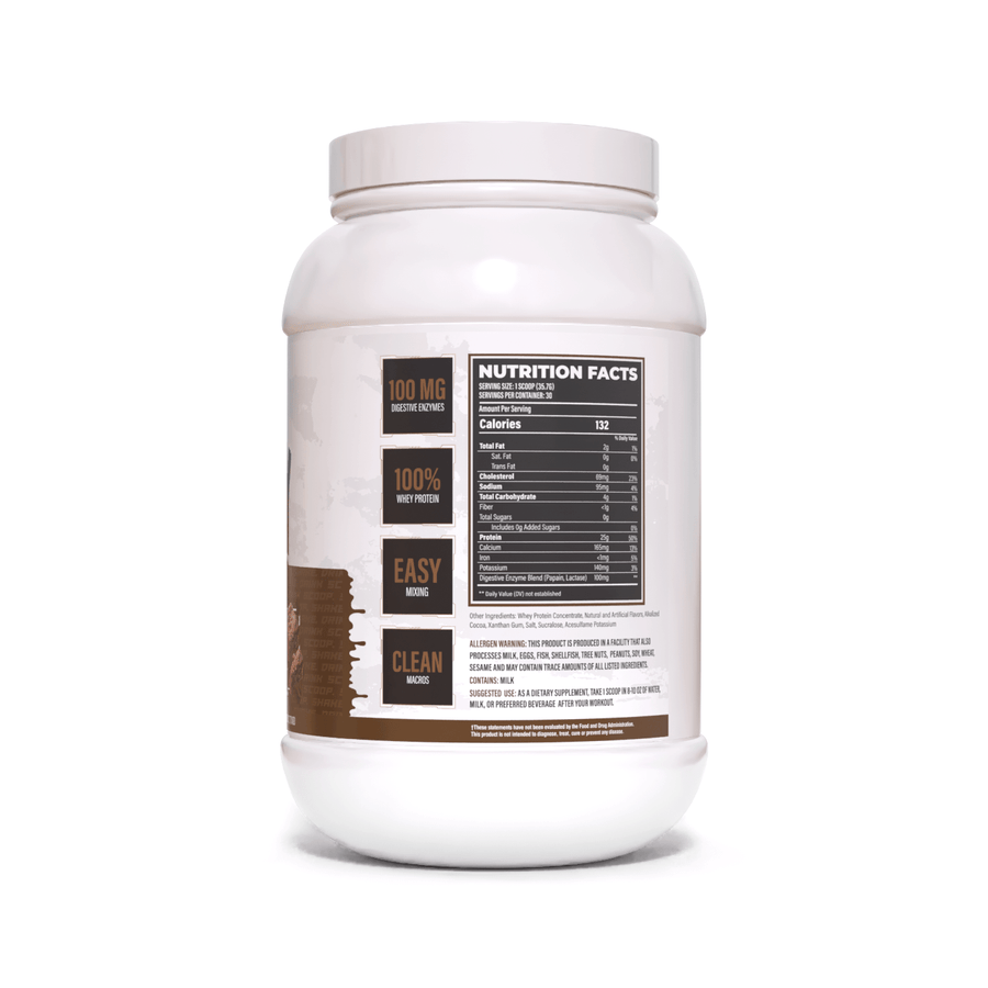 Huge Whey | Protein Powder ingredient label 2