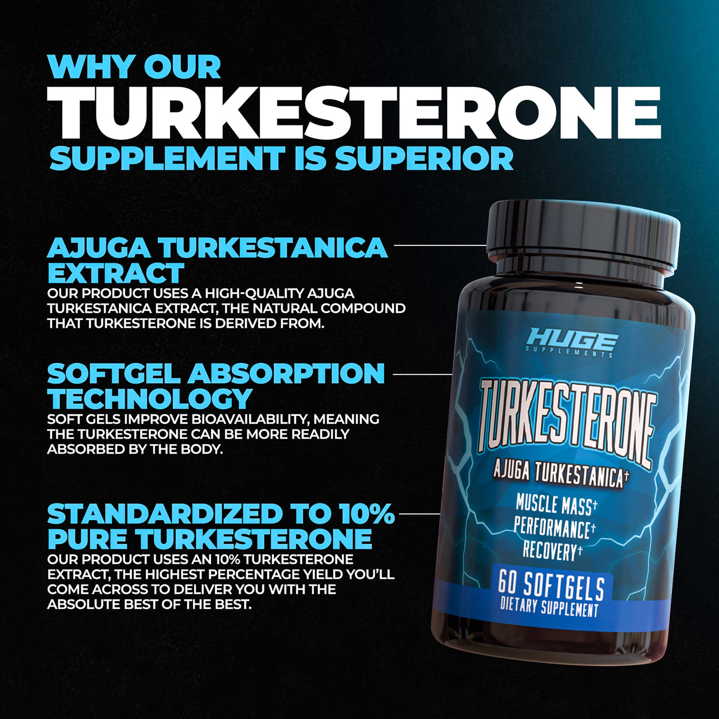 Why our turkesterone supplement is superior