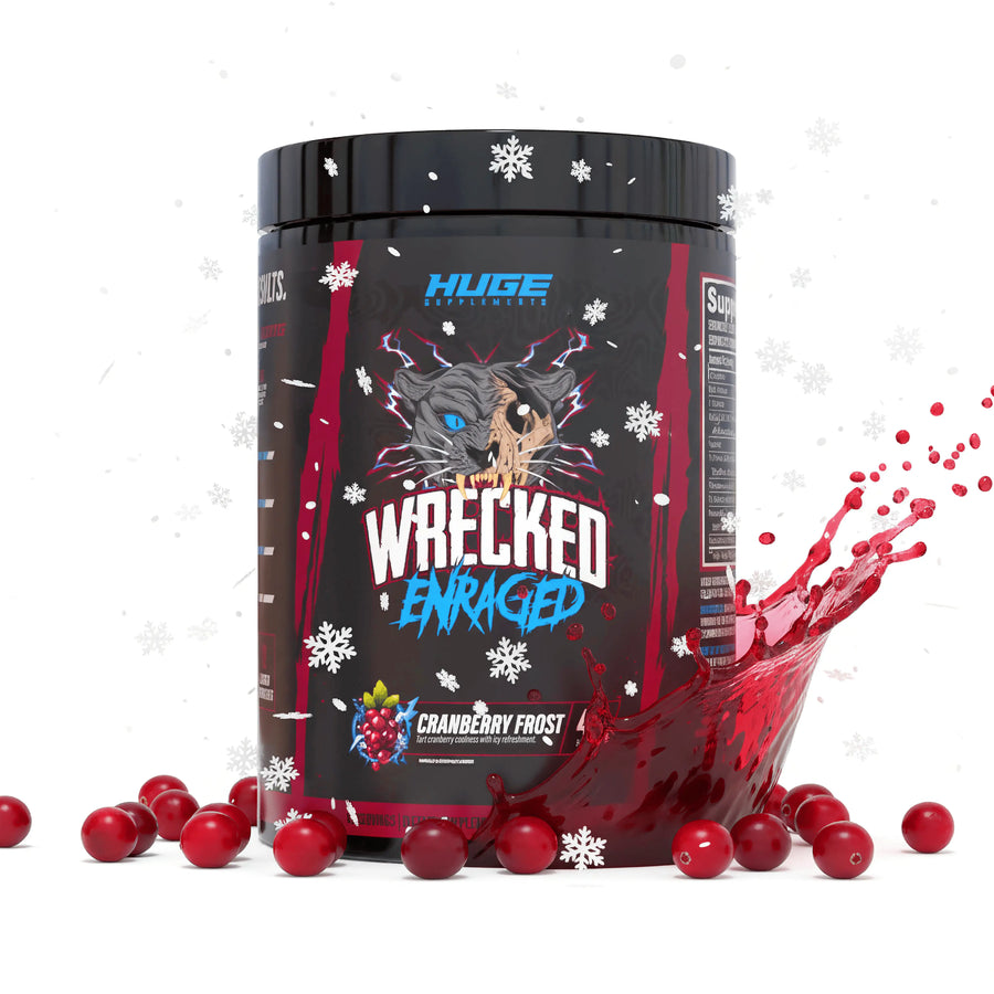 Wrecked Enraged Cranberry Frost Xmas Limited Edition Pre-workout
