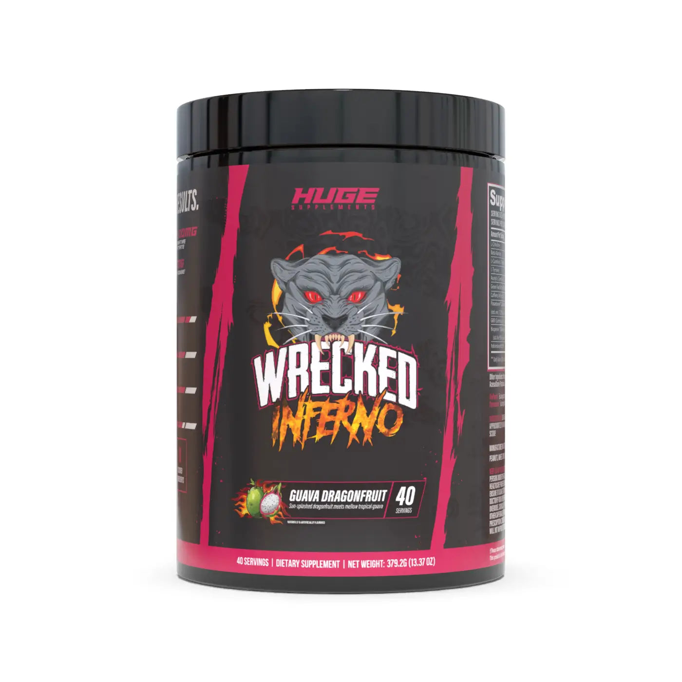 Wrecked Inferno Guava Dragonfruit Flavor