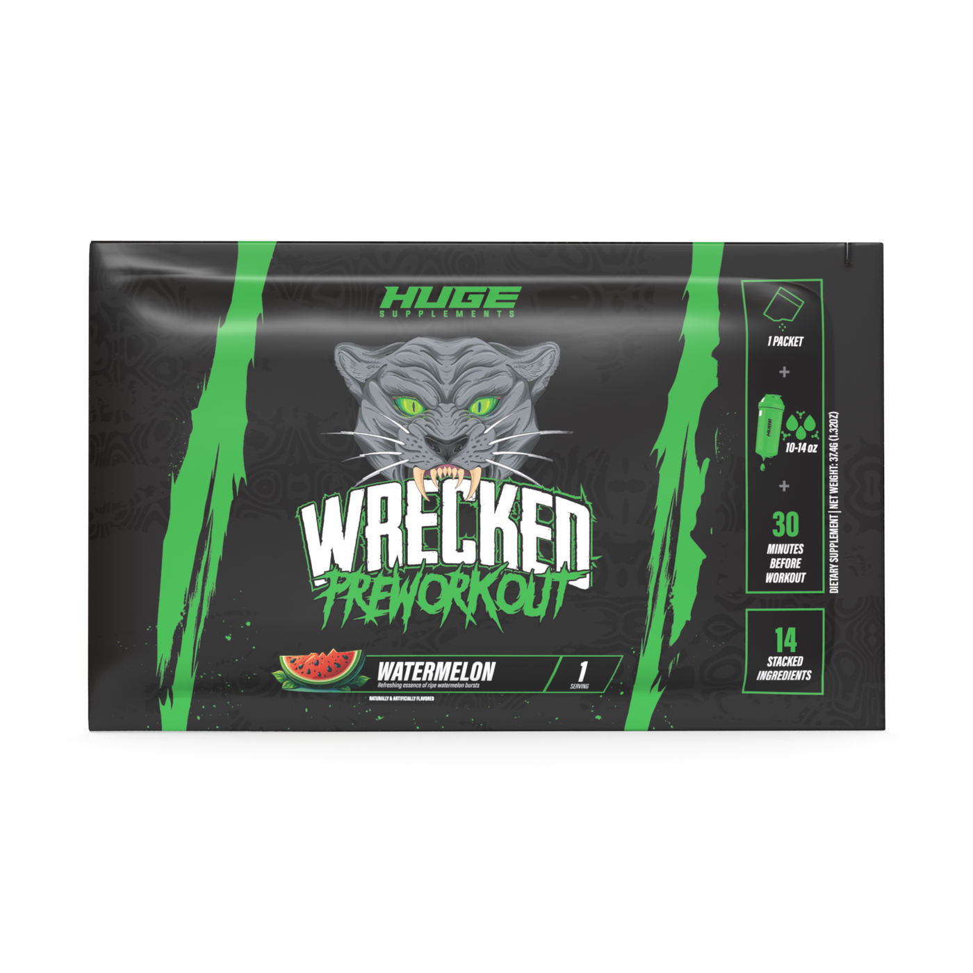 Wrecked Pre-Workout Sample