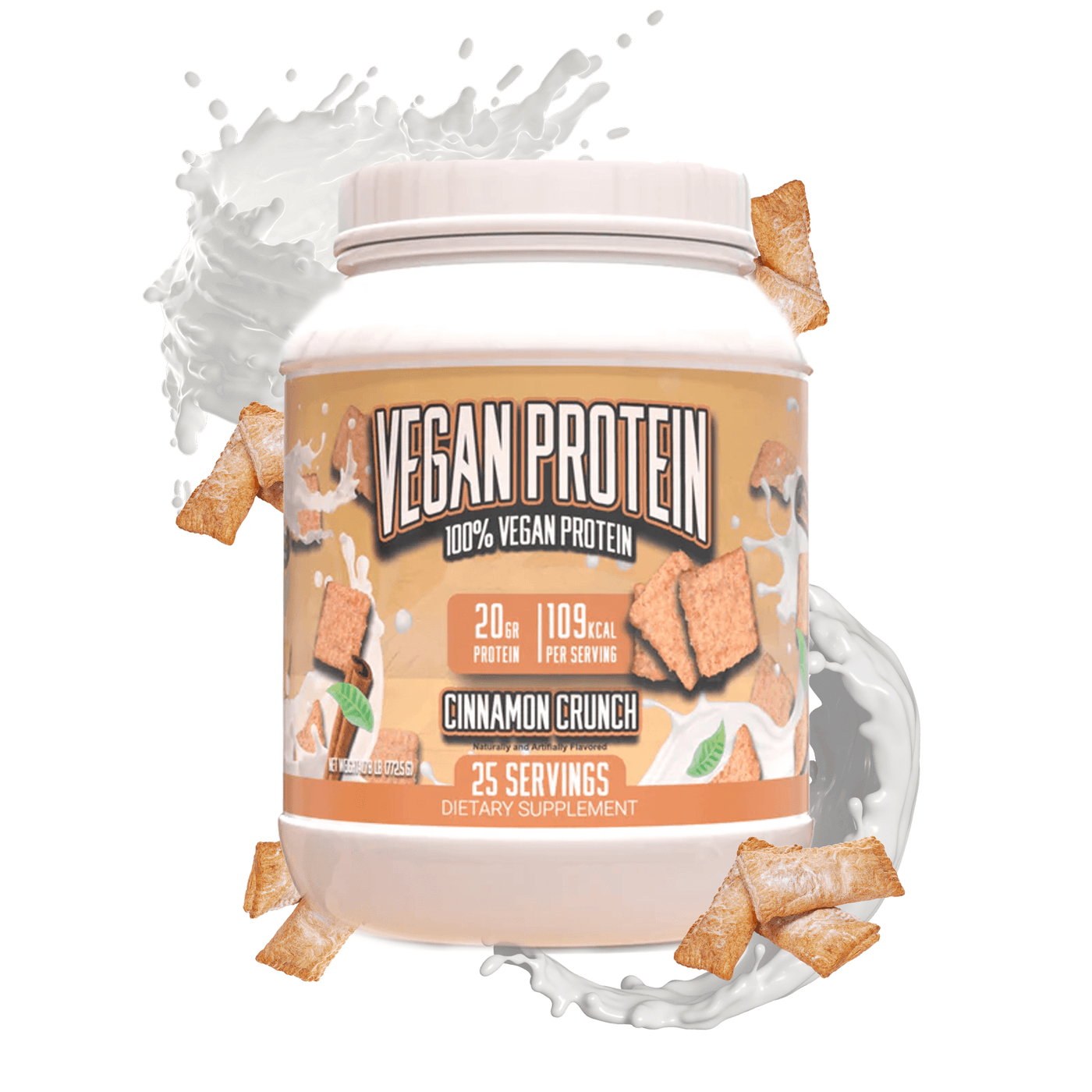 Cinnamon Crunch Vegan Protein