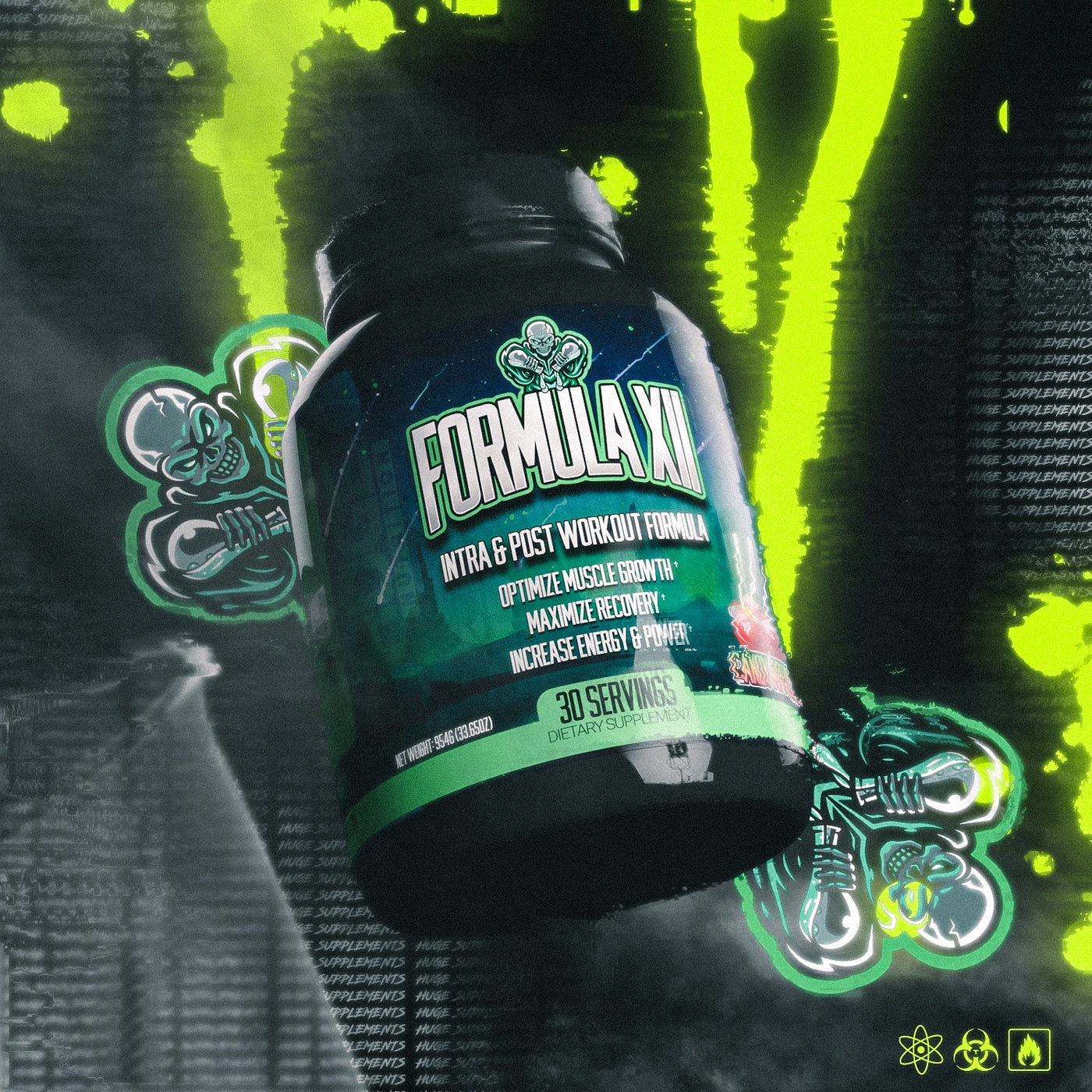 Workout Formula Formula XII - Intra & Post Workout Supplement (30 Servings)
