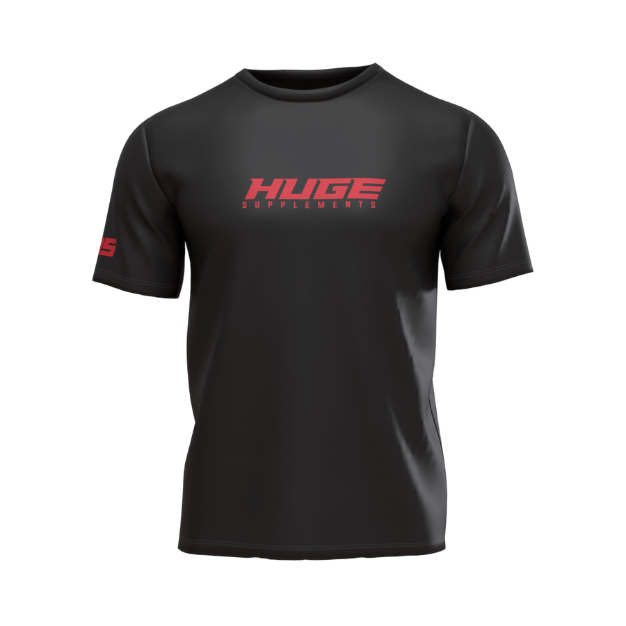 HUGE RED ON BLACK T-Shirt
