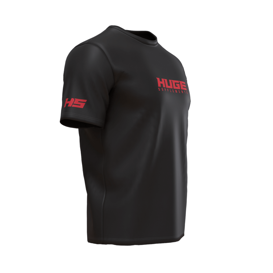 HUGE RED ON BLACK T-Shirt