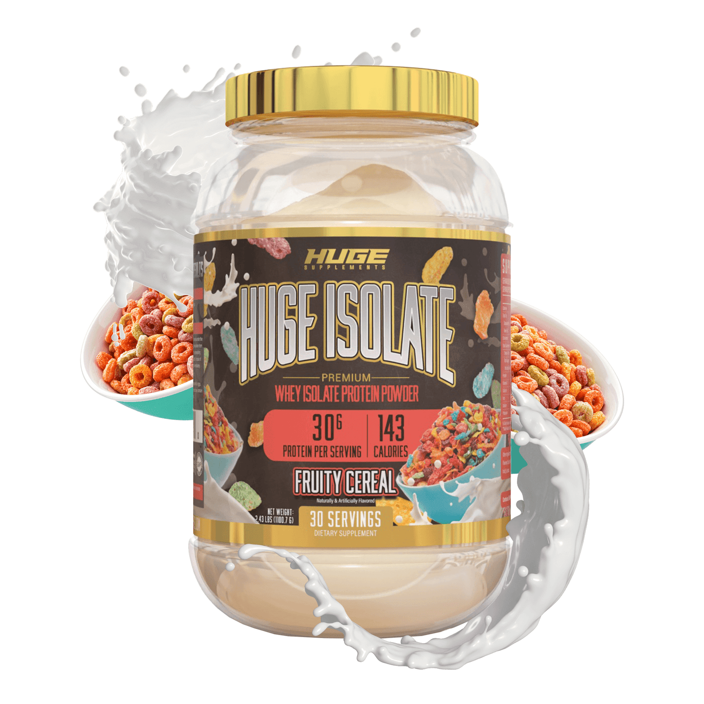 Protein Isolate Formula Huge Isolate Whey Protein - 28g Pure Whey Isolate