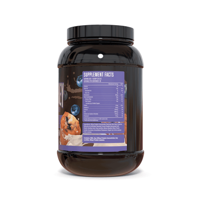 Whey blueberry muffin ingredients